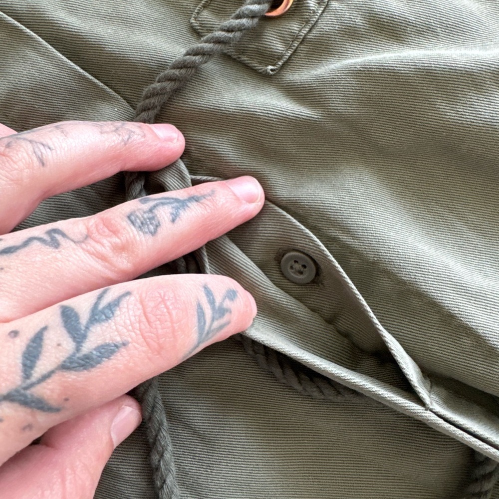 Women's Olive Green Jacket - Picture 12 of 12